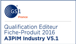 GS1 Qualification fiche produit A3 PIM Industry